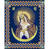  Богородица Остробрамская Канва с рисунком для вышивки бисером Конек 7110