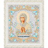 В рамке Богородица Семистрельна Канва с рисунком для вышивки бисером Конек 7120