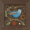 В рамке Синяя птица Набор для вышивания бисером MILL HILL DM301811