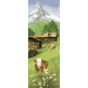  Альпийские луга Набор для вышивания Heritage JCAM524E