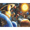  Тайны вселенной Раскраска картина по номерам на холсте ZX 21900