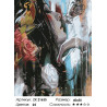 Количество цветов и сложность Чувственная девушка Раскраска картина по номерам на холсте ZX 21635