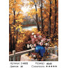 Сложность и количество цветов На веранде осенью Раскраска по номерам на холсте Живопись по номерам Z-AB32