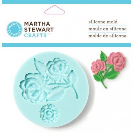 Розы Силиконовый молд для создания украшений Martha Stewart Crafts Plaid