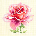 Розовая роза Набор для вышивания Чудесная игла