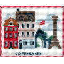 Столицы мира. Копенгаген Набор для вышивания на магнитной основе Овен