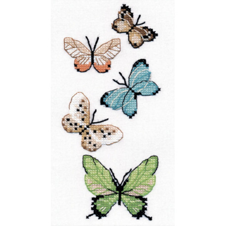  Бабочки Набор для вышивания Овен 1076