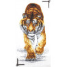 Поступь тигра Набор для вышивания Палитра
