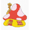  Домик-грибок Набор для вышивания Овен 578