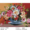 Количество цветов и сложность Разноцветие в белой вазе Алмазная мозаика вышивка на подрамнике Painting Diamond GF3281