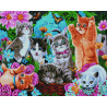  Игривые котята Алмазная мозаика вышивка на подрамнике Painting Diamond GF3019