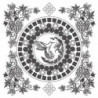 Духовное развитие Магические мандалы Раскраски на картоне Белоснежка
