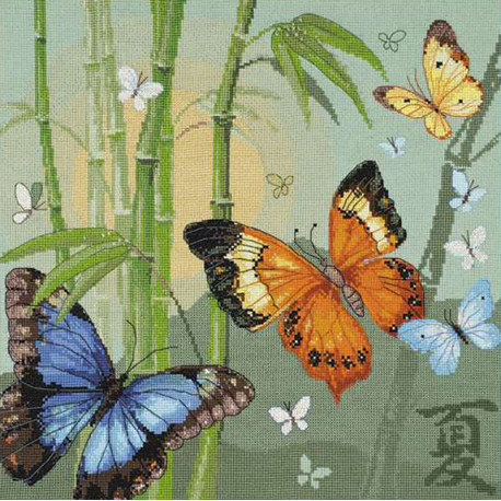  Бабочки Набор для вышивания Риолис 1336