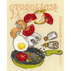 В рамке Завтрак Набор для вышивания Риолис 1684