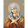 Икона Божией Матери «УМИЛЕНИЕ» Серафима Саровского Алмазная вышивка мозаика Алмазное Хобби
