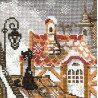  Город и кошки. Зима Набор для вышивания Риолис 610