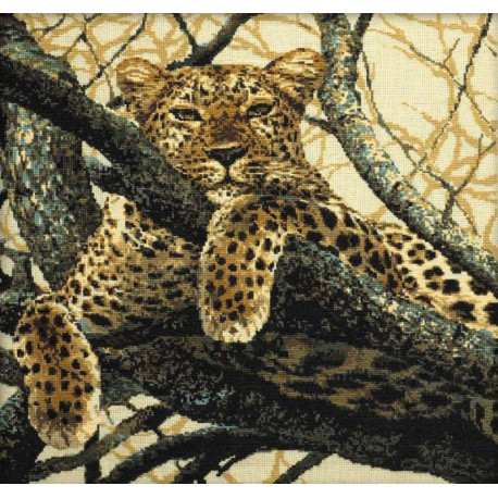  Леопард Набор для вышивания Риолис 937