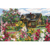  Цветущий сад Набор для вышивания Риолис 978