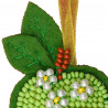 фрагмент Зеленое яблочко Набор для вышивания Риолис 1482АС