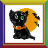 В рамке Чёрный кот Набор для вышивания Риолис НВ175