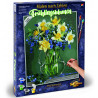 Внешний вид коробки Букет весенних цветов Раскраска картина по номерам Schipper (Германия)