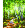  Березовый лес Раскраска картина по номерам Schipper (Германия) 9240801