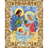  Святое семейство Канва с рисунком для вышивки бисером Божья Коровка 0059