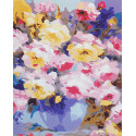 Многоцветье Раскраска картина по номерам на холсте
