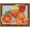  Апельсиновый натюрморт Алмазная вышивка мозаика на подрамнике 3D TSGJ1007