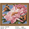 Количество цветов и сложность Бабочки на цветах Алмазная вышивка мозаика на подрамнике 3D TSGJ1015
