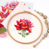 5_1 Красная роза Набор для вышивания Чудесная игла