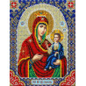  Святая Богородица Иверская Набор для частичной вышивки бисером Паутинка Б-1093