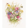  Summer bouquet Набор для вышивания LanArte PN-0173516
