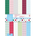 Spots & Stripes Festive Набор бумаги А4 для скрапбукинга, кардмейкинга Docrafts