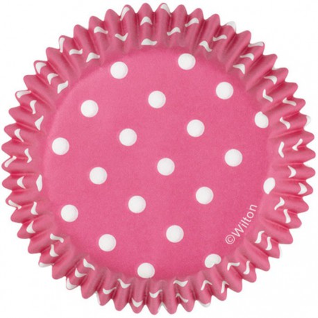 Розовый горох Набор бумажных форм для кексов Wilton ( Вилтон )