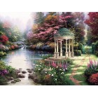 Умиротворенный сад Раскраска картина по номерам акриловыми красками Plaid