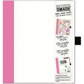 Розовая Папка-скоросшиватель Смэшбук Smash K&Company