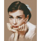 Одри Хепберн Алмазная вышивка (мозаика) Iteso