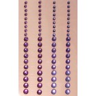 Фиолетовые Стразы самоклеющиеся для скрапбукинга, кардмейкинга Рукоделие
