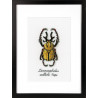 фрагмент Золотой жук Набор для вышивания VERVACO PN-0165220
