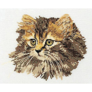  Длинношерстная кошка Набор для вышивания Thea Gouverneur 930