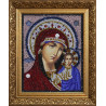 В рамке Казанская икона Божьей Матери Набор для вышивания бусинами Преобрана 2Б025