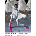 Балерины на сцене Раскраска картина по номерам на холсте