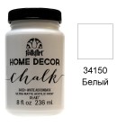 34150 Белый Home Decor Акриловая краска FolkArt Plaid