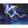 Звездные фениксы Раскраска картина по номерам на холсте KTMK-Fenixove1-60x80
