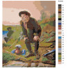 Макет Опытный рыбак Раскраска картина по номерам на холсте RUS043-80x100