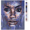 Макет Погружение Раскраска картина по номерам на холсте PA174-80x100