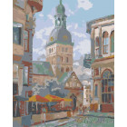  Городская ратуша Раскраска картина по номерам на холсте LV03