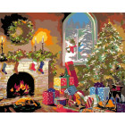  Накануне Рождества Раскраска картина по номерам на холсте NB02