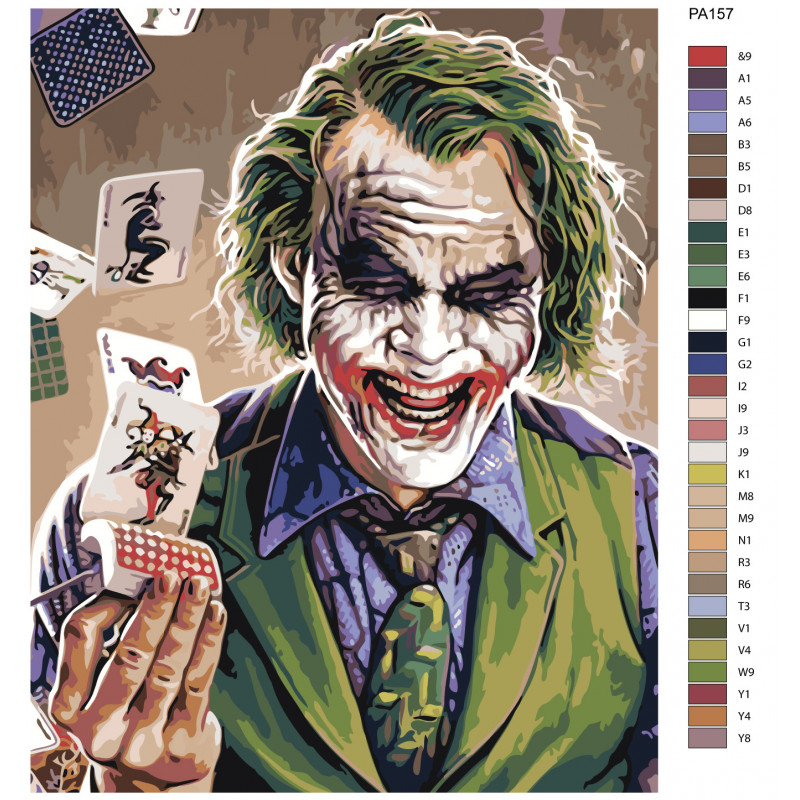 ArtVerso | Joker drawings, Joker art drawing, Joker art